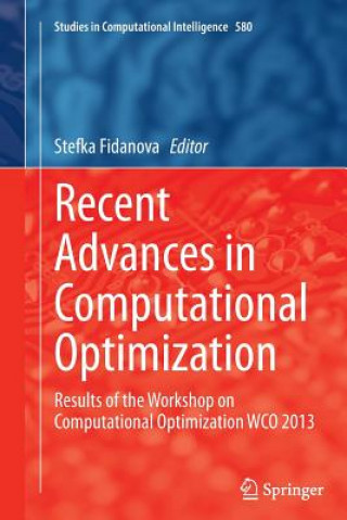 Książka Recent Advances in Computational Optimization Stefka Fidanova