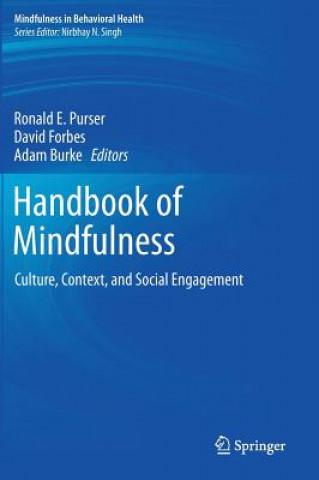 Buch Handbook of Mindfulness Ronald E. Purser