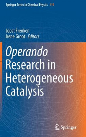 Carte Operando Research in Heterogeneous Catalysis Joost Frenken