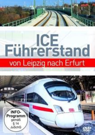 Videoclip ICE Führerstand von Leipzig nach Erfurt, 1 DVD Dokumentation