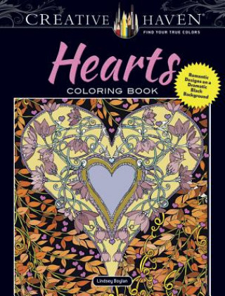 Kniha Creative Haven Hearts Coloring Book Lindsey Boylan