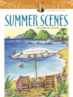 Carte Creative Haven Summer Scenes Coloring Book Teresa Goodridge