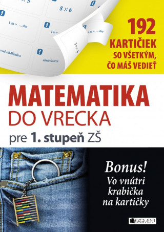 Книга Matematika do vrecka pre 1. stupeň ZŠ Lukeš
