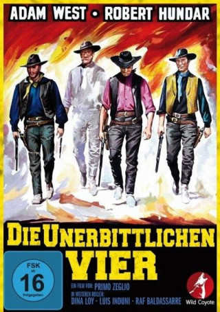 Wideo Die unerbittlichen Vier, 1 DVD Primo Zeglio