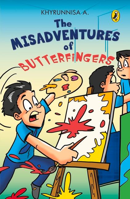 Książka Misadventures of Butterfingers A. Khyrunnisa