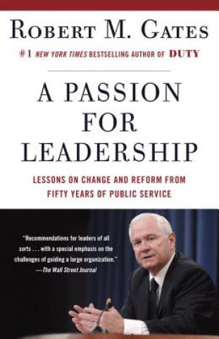 Książka Passion for Leadership Gates Robert M.