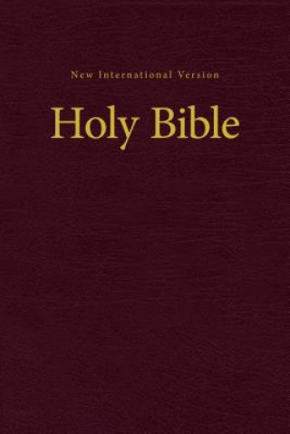 Kniha NIV, Value Pew and Worship Bible, Hardcover, Burgundy Zondervan