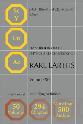 Kniha Handbook on the Physics and Chemistry of Rare Earths Jean Claude G. B?nzli