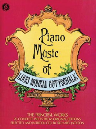 Book Piano Music Louis M. Gottschalk