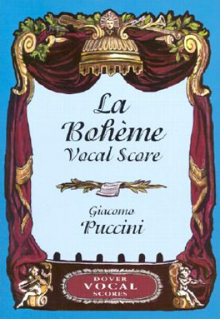 Knjiga La Boheme Vocal Score Giacomo Puccini