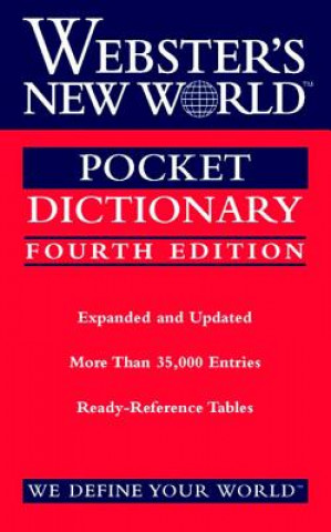 Könyv Webster's New World Pocket Dictionary, Fourth Edition Webster's New World College Dictionaries