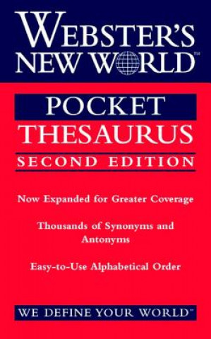 Carte Webster's New World Pocket Thesaurus, Second Edition Charlton Laird