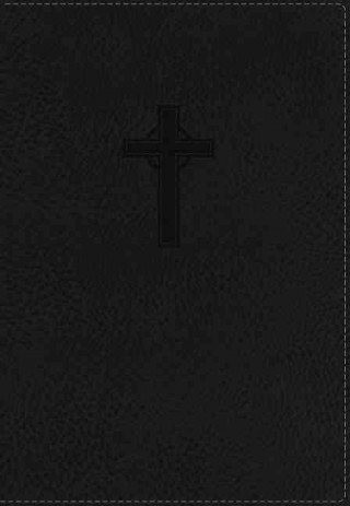 Carte NKJV, Reference Bible, Compact, Large Print, Leathersoft, Black, Red Letter Edition Zondervan