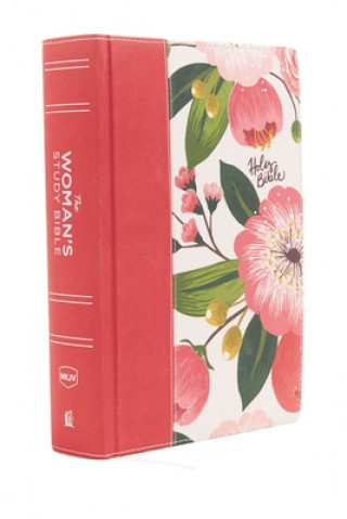 Book NKJV, The Woman's Study Bible, Cloth over Board, Pink Floral, Red Letter, Full-Color Edition Dorothy Patterson