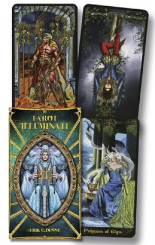Printed items Tarot Illuminati Deck Kim Huggens
