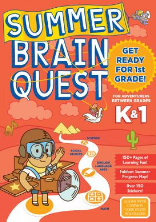 Carte Summer Brain Quest: Between Grades K & 1 Megan Butler