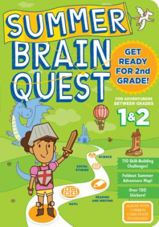 Carte Summer Brain Quest: Between Grades 1 & 2 Megan Butler