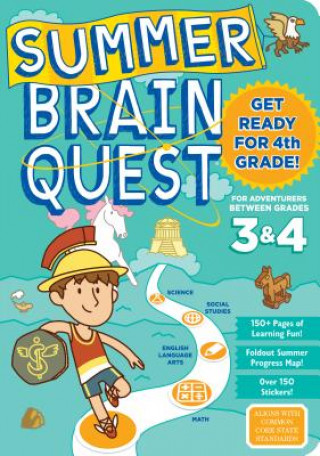 Книга Summer Brain Quest: Between Grades 3 & 4 Persephone Walker