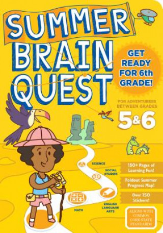 Carte Summer Brain Quest: Between Grades 5 & 6 Kim Tredick