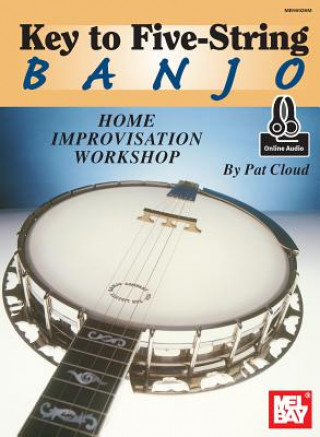 Livre Key to Five-String Banjo Patrick Cloud