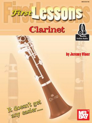 Kniha First Lessons Clarinet Jeremy Viner