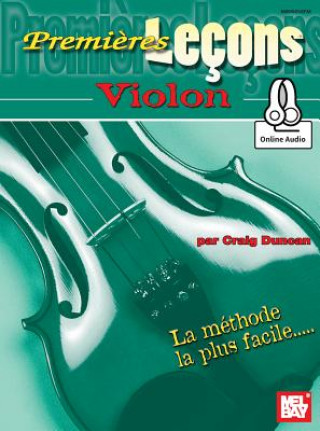 Könyv First Lessons Violin: French Edition Craig Duncan