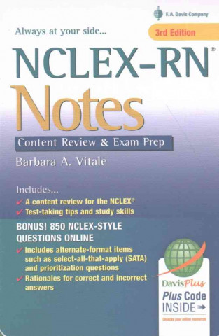 Carte Nclex-Rn Notes, 3e Barbara A. Vitale