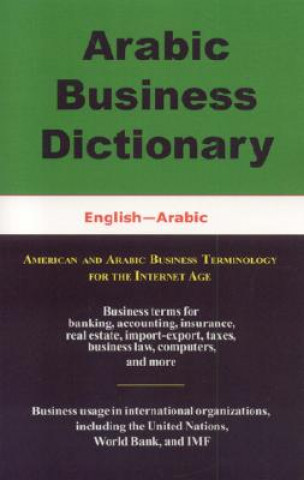 Kniha Arabic Business Dictionary Morry Sofer