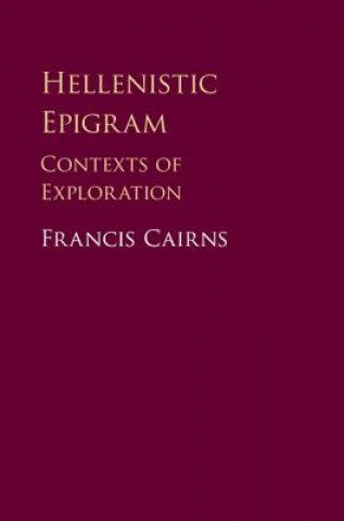 Carte Hellenistic Epigram Francis Cairns