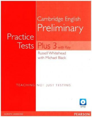 Book Practice Tests Plus PET 3 with Key and Multi-ROM/Audio CD Pack Russell Whitehead