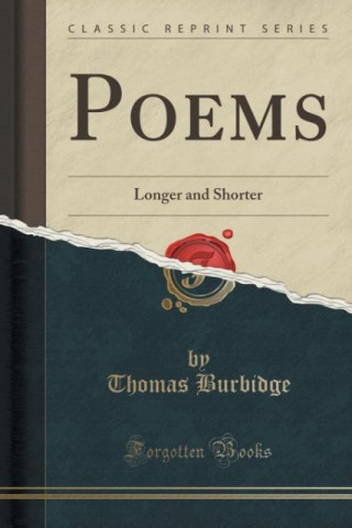 Kniha Poems Thomas Burbidge