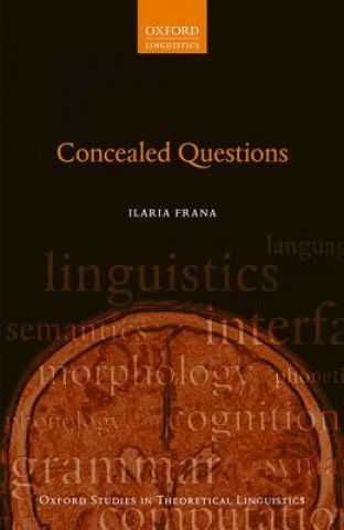 Boek Concealed Questions Ilaria Frana