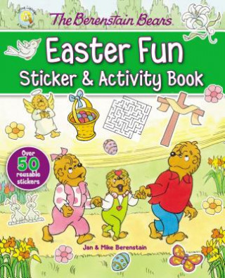 Könyv Berenstain Bears Easter Fun Sticker and Activity Book Zondervan