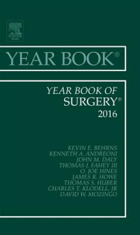 Könyv Year Book of Surgery, 2016 Kevin E. Behrns