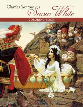 Könyv Charles Santore Snow White Coloring Book Charles Santore
