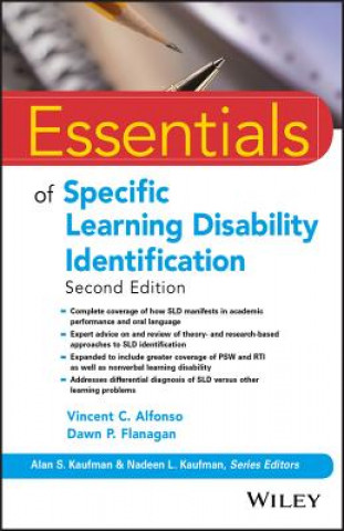 Carte Essentials of Specific Learning Disability Identification, Second Edition Dawn P. Flanagan