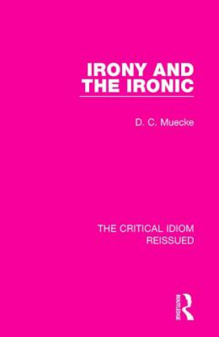 Книга Irony and the Ironic MUECKE