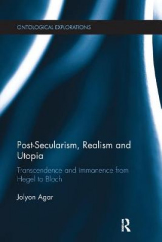 Kniha Post-Secularism, Realism and Utopia Jolyon Agar