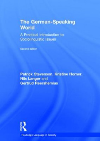 Carte German-Speaking World STEVENSON