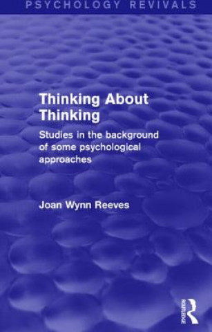 Carte Thinking About Thinking WYNN REEVES