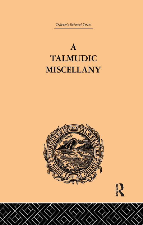 Kniha Talmudic Miscellany HERSHON