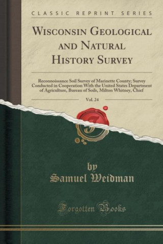 Könyv Wisconsin Geological and Natural History Survey, Vol. 24 Samuel Weidman