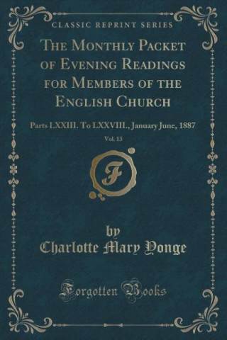 Carte THE MONTHLY PACKET OF EVENING READINGS F CHARLOTTE MAR YONGE
