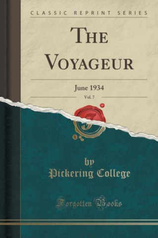 Knjiga Voyageur, Vol. 7 Pickering College