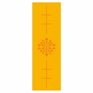 Hra/Hračka Yogamatte Leela Collection Yantra/Alignment, saffron 