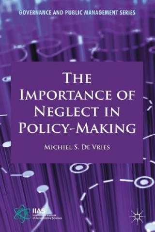 Książka Importance of Neglect in Policy-Making Michiel S. de Vries
