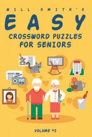 Carte Will Smith Easy Crossword Puzzle For Seniors - Volume 2 Will Smith