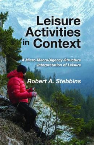 Kniha Leisure Activities in Context Robert A. Stebbins