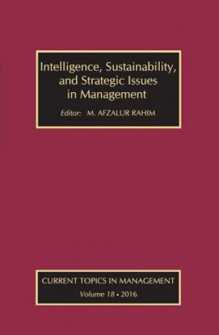 Книга Intelligence, Sustainability, and Strategic Issues in Management M. Afzalur Rahim