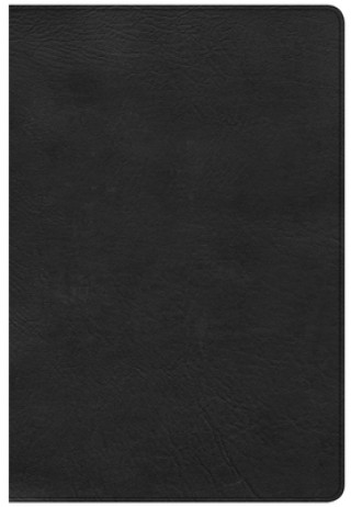 Carte CSB Giant Print Reference Bible, Black Leathertouch, Indexed Holman Bible Staff